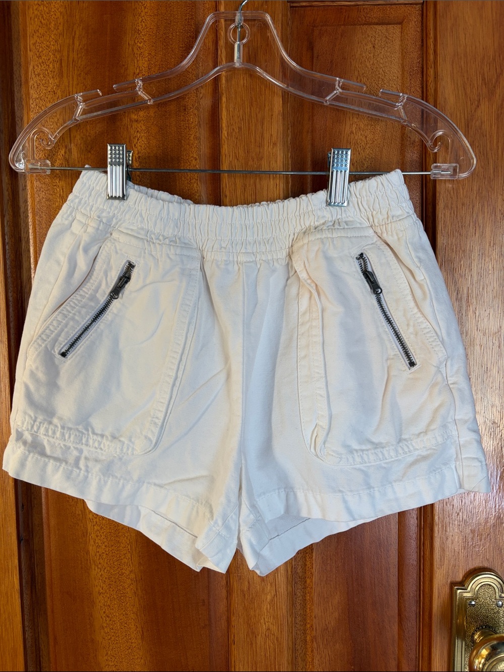 Aerie NWOT Womens White Cargo Shorts